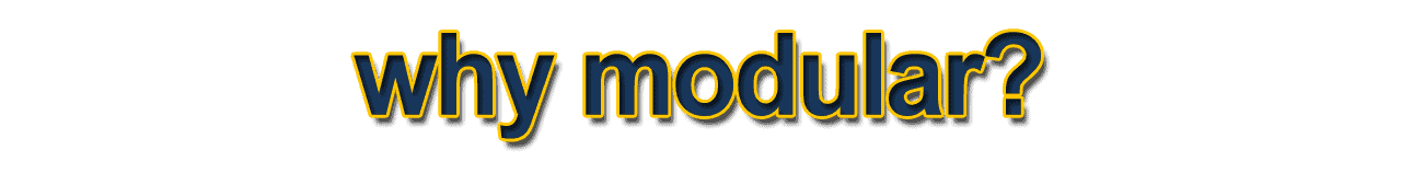why modular title