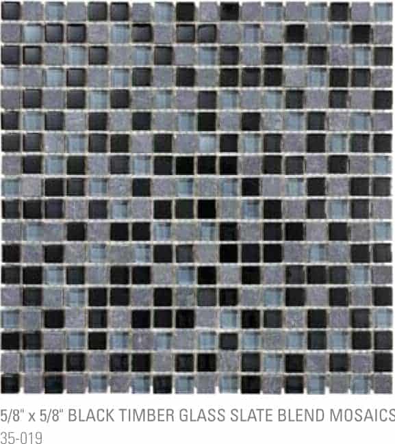 Bliss Mosaic - Black Timber