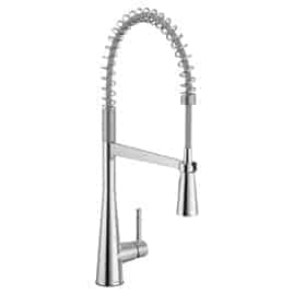 Sleek – 5925 One-Handle Spring Pulldown Kitchen Faucet