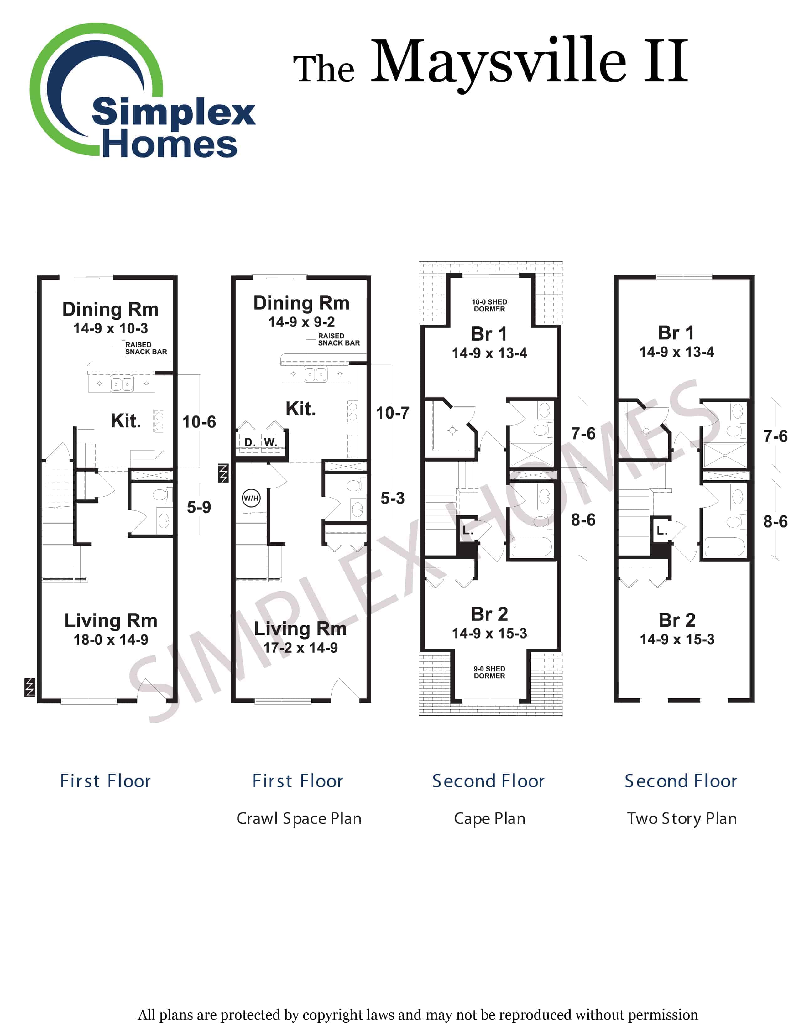 Maysville II Simplex Homes