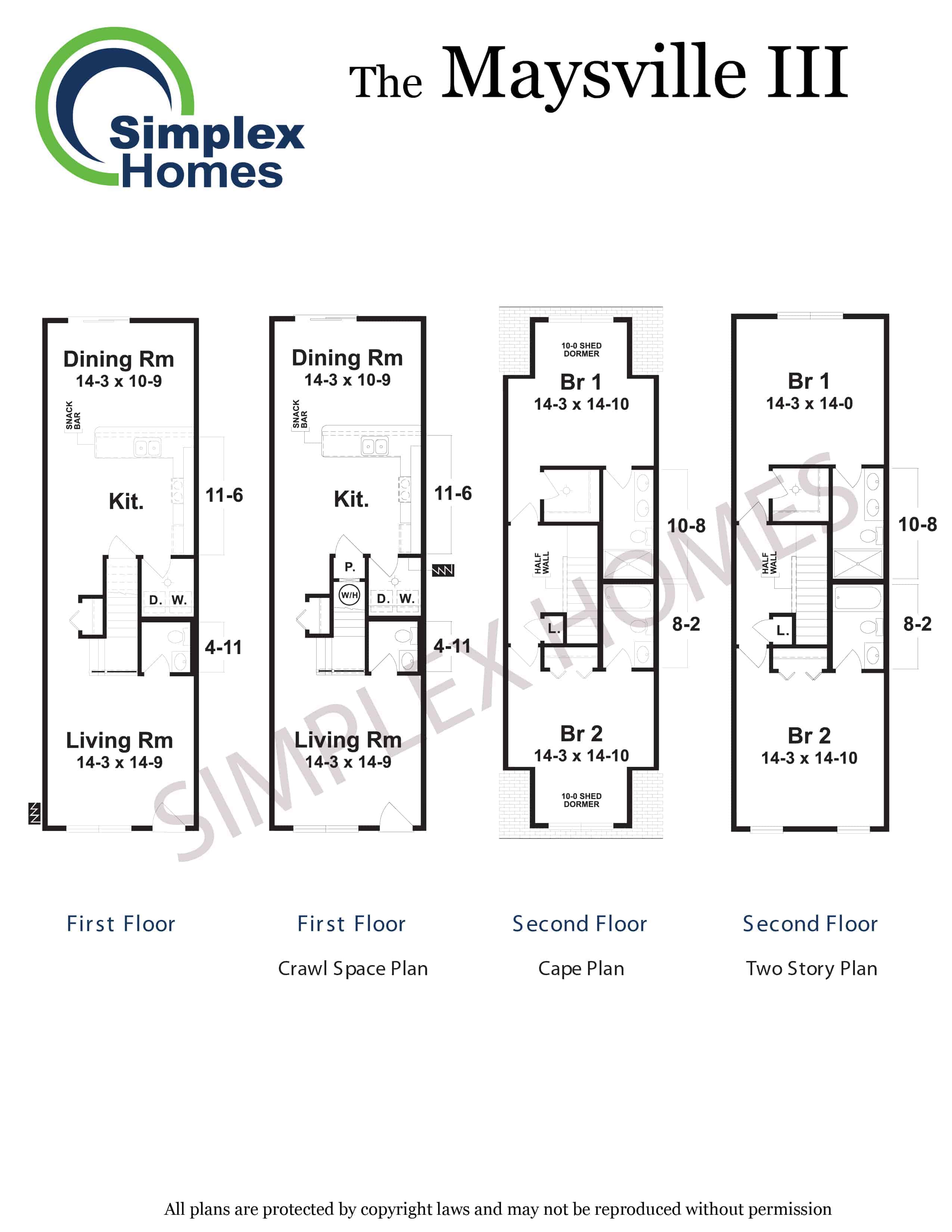 Maysville III Simplex Homes
